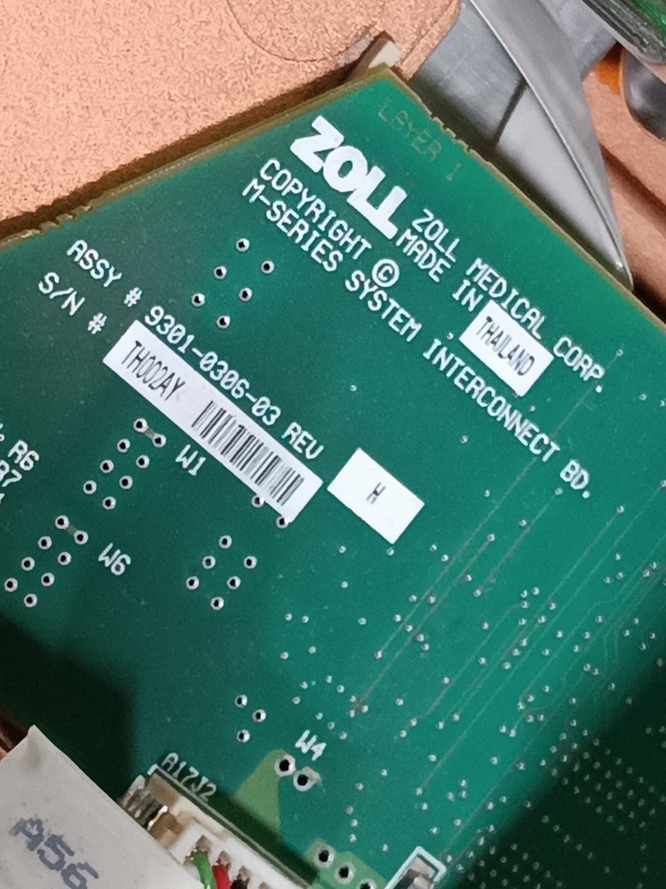 ZOLL M Series Assembly PCB System Interconnect Defib Components, For Parts