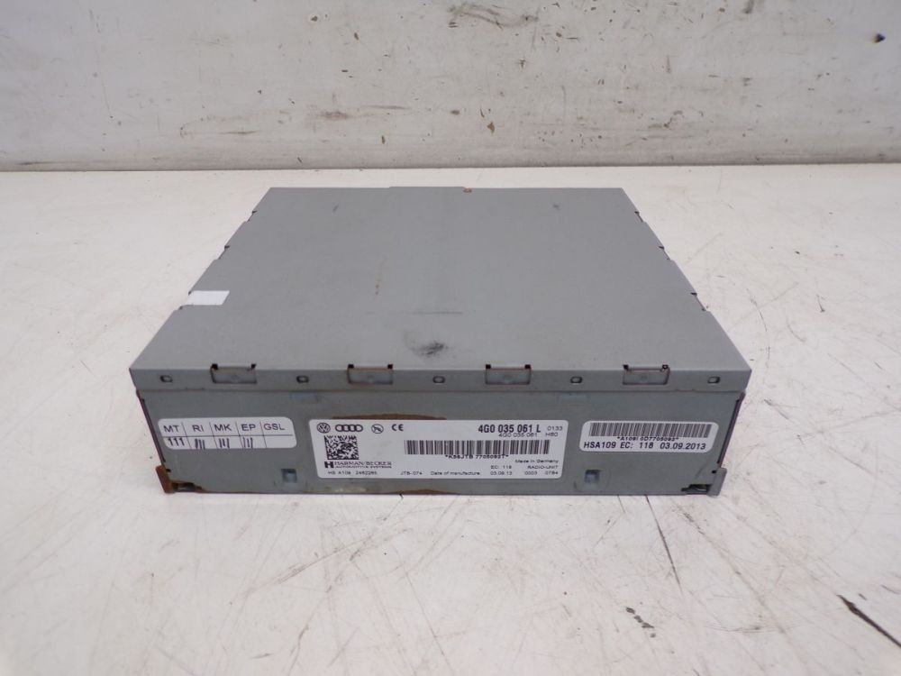 Radio/Navigation System Combination Code Not Available! Fits Audi A5