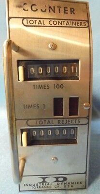 INDUSTRIAL DYNAMICS COUNTER, 7906, BOARD # 09786, 6-DIGITS