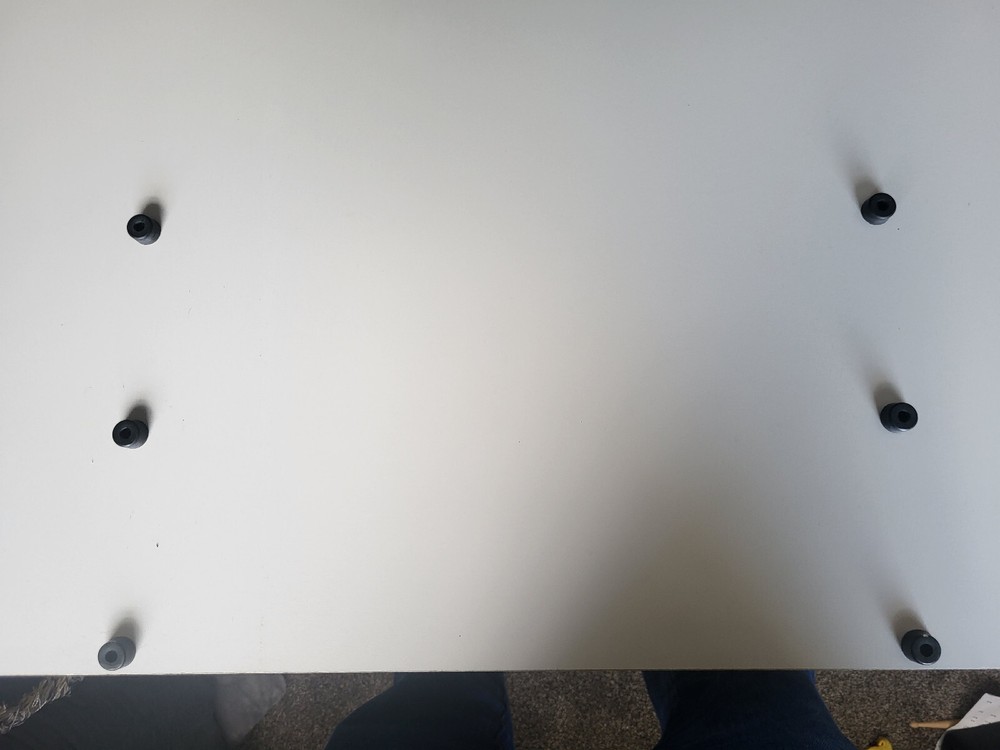 Adjustable Height Table Top Drafting Table with Slide Ruler and Rubber Matte