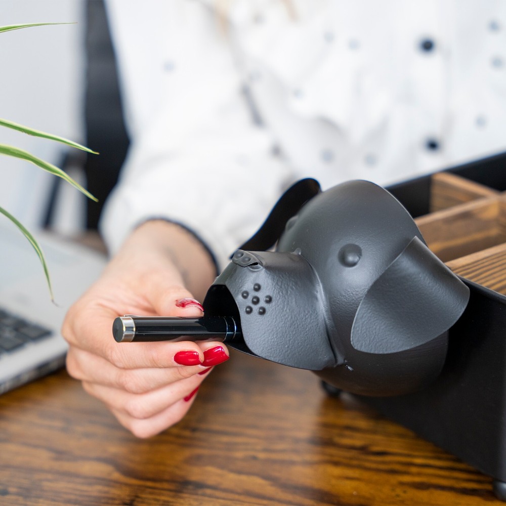 Made Easy Kit Desk Organizer, with Module Compartments (Black Dog)