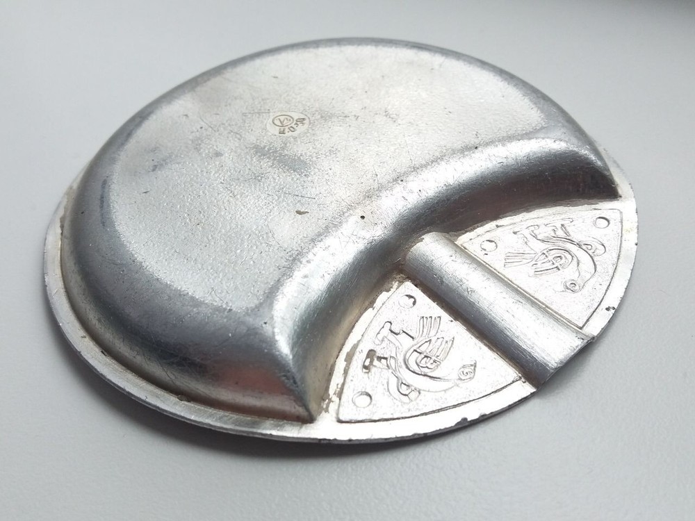 Vintage metal ashtray USSR 60s.