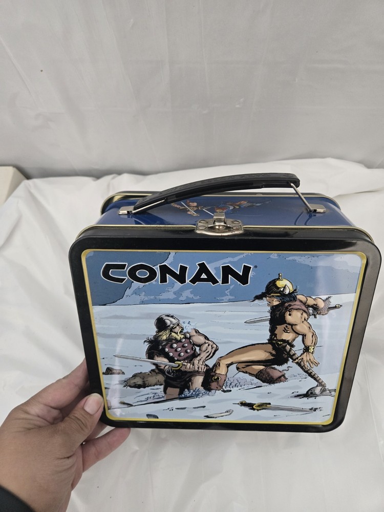 Conan Lunchbox Barry Windsor-Smith Robert E. Howard New Lunch Box PLASTIC WRIPPE