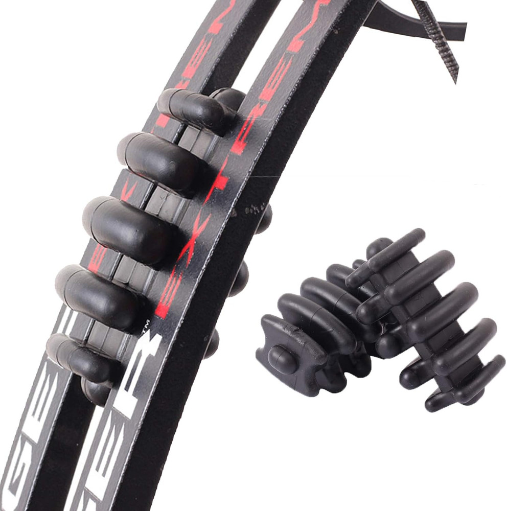 2 Pcs Compound Bow Limb Dampeners Archery Bow Stabilizer Silencers Archery Shoc