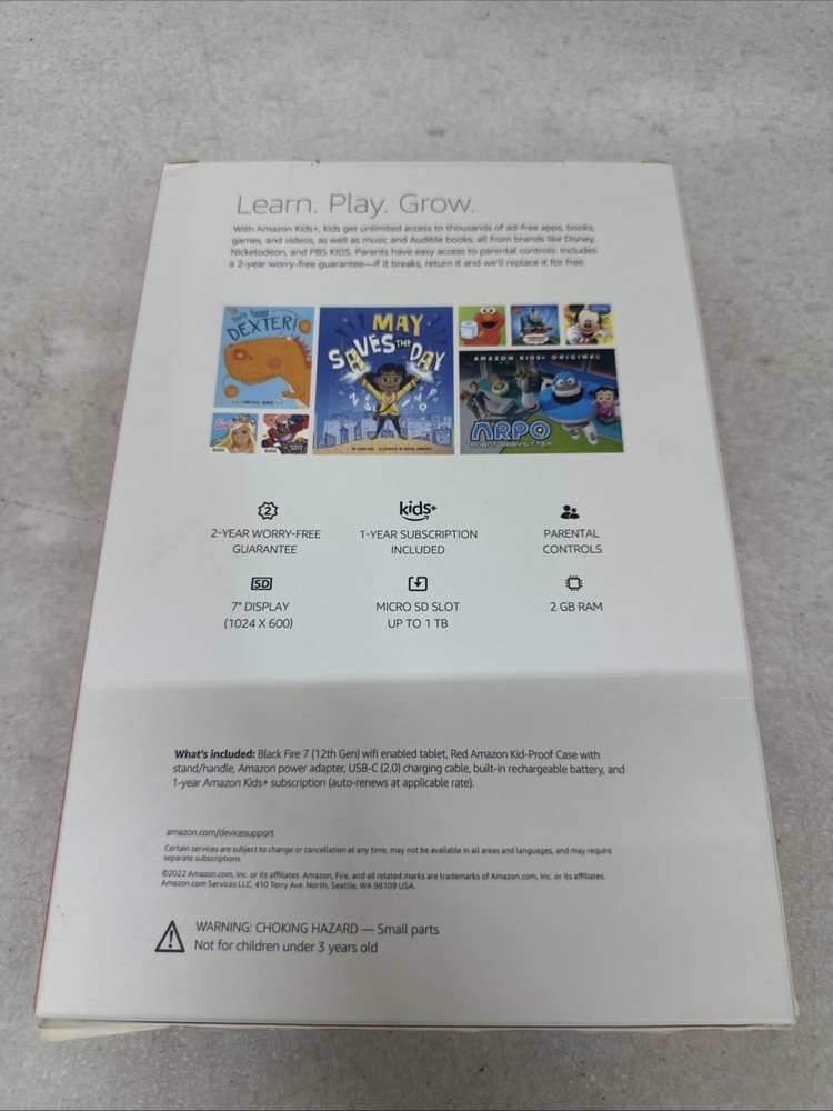 Amazon Fire 7 Kids 16GB - Orange - New SEALED