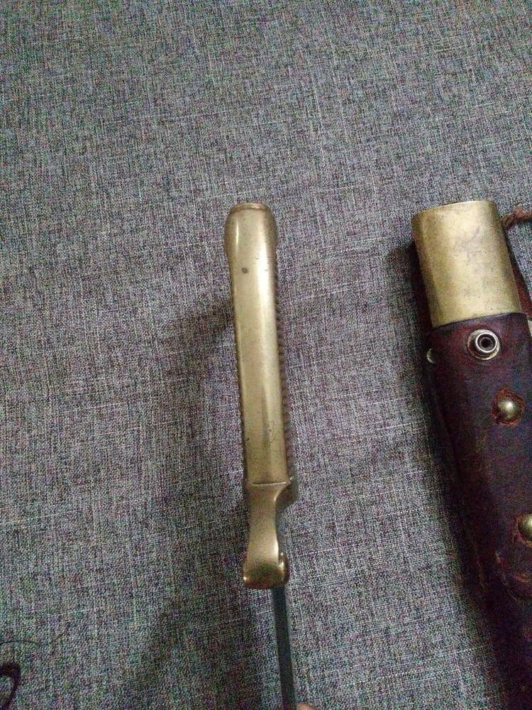 Pre WWl German Miners Sword W/Scabbard