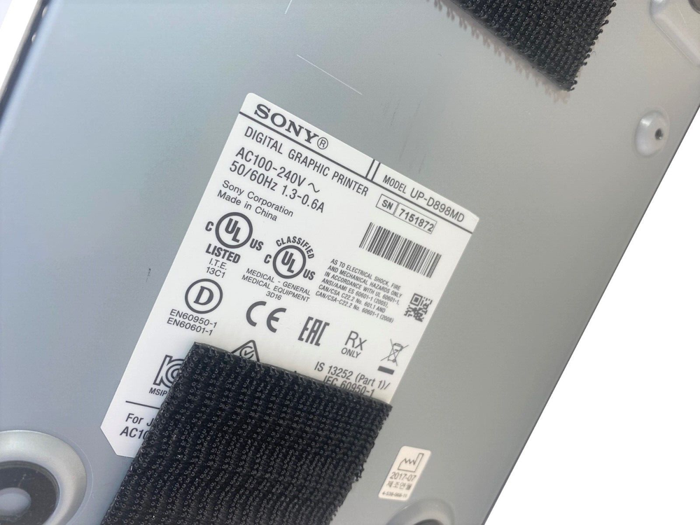 Sony UP-D898MD A6 Digital Graphic Printer, Medical Printer