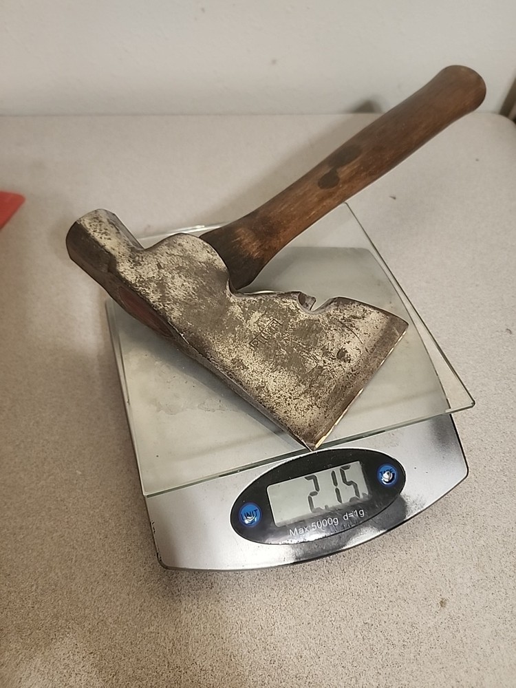 PLUMB 2.15 Lbs. Carpenter's Half Hatchet W/ Original Handle GOOD SOLID CONDITION
