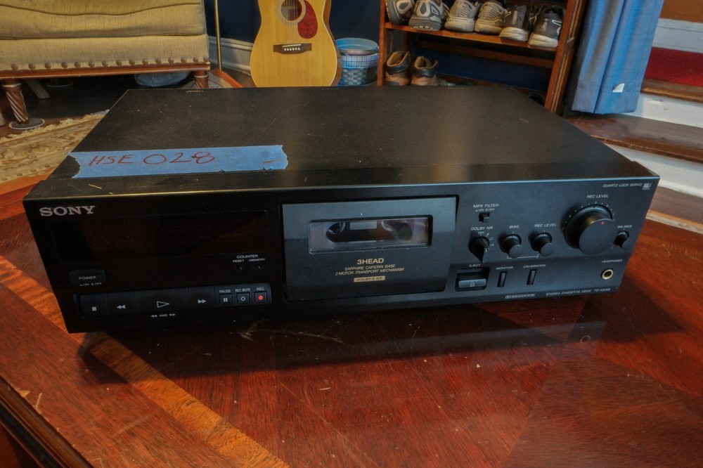 Sony TC-K615s tape deck, untested