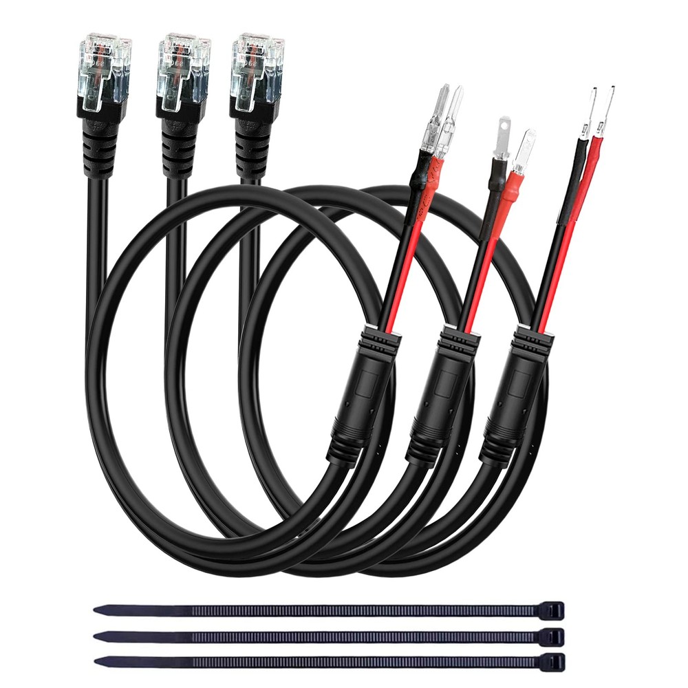 Radar Detector Hardwire Power Cord, Rearview Mirror Plug Cable,with Inline Fu...