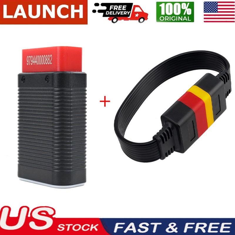 LAUNCH AIOBD Mini Bluetooth All System Diagnostic Tool OBD2 Scanner +36CM Cable*