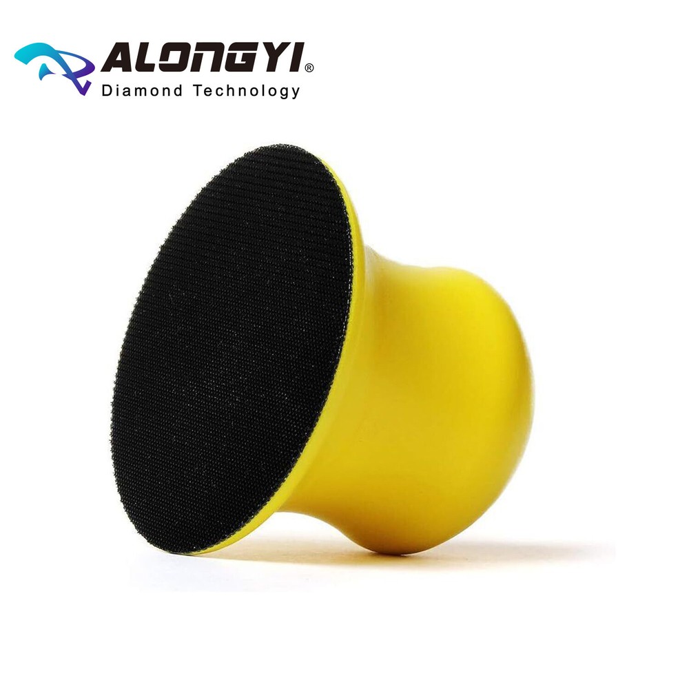 2-PCS Round Hand Sanding Block for 3" Hook and Loop Random Orbital Sander