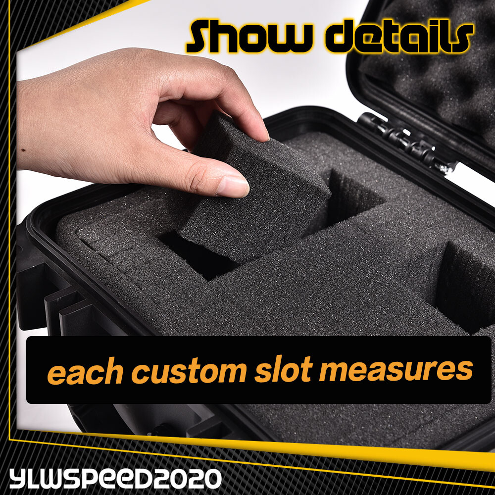 Graded Card Storage Box Deep Travel Waterproof Case Slab Holder & Protector New
