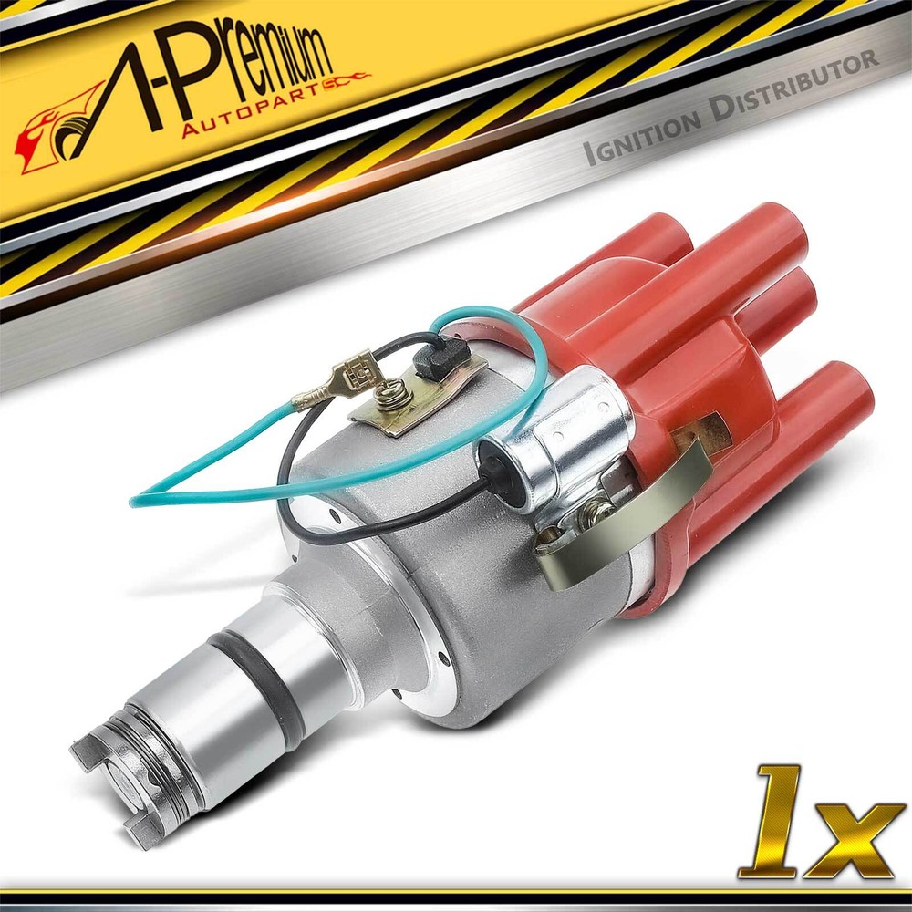 A-Premium Ignition Distributor w/ Cap & Rotor for Volkswagen Beetle Campmobile