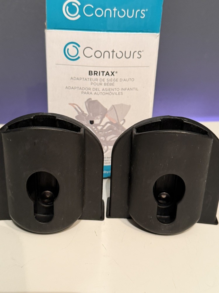 Mint Condition Contours Britax Car Seat Adapter Stroller Accessory - Black