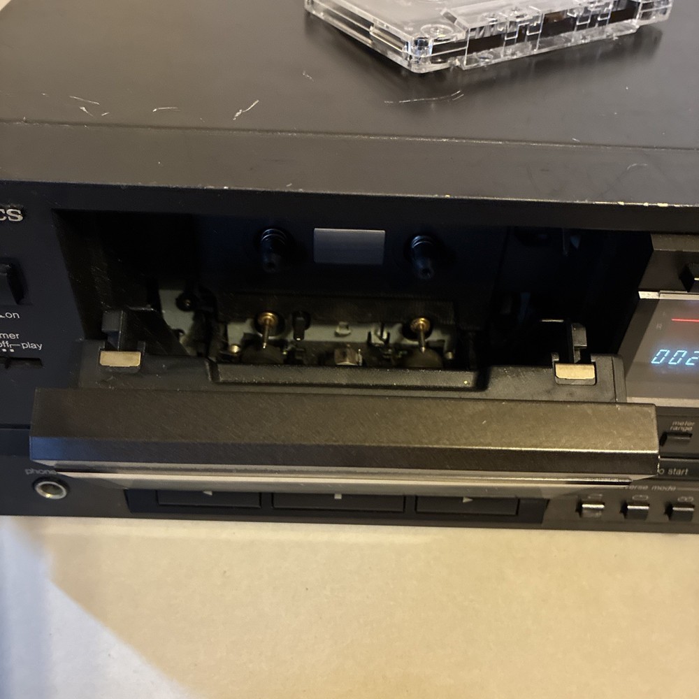 Technics Double Cassette RS-TR555 Partially Tested-Works