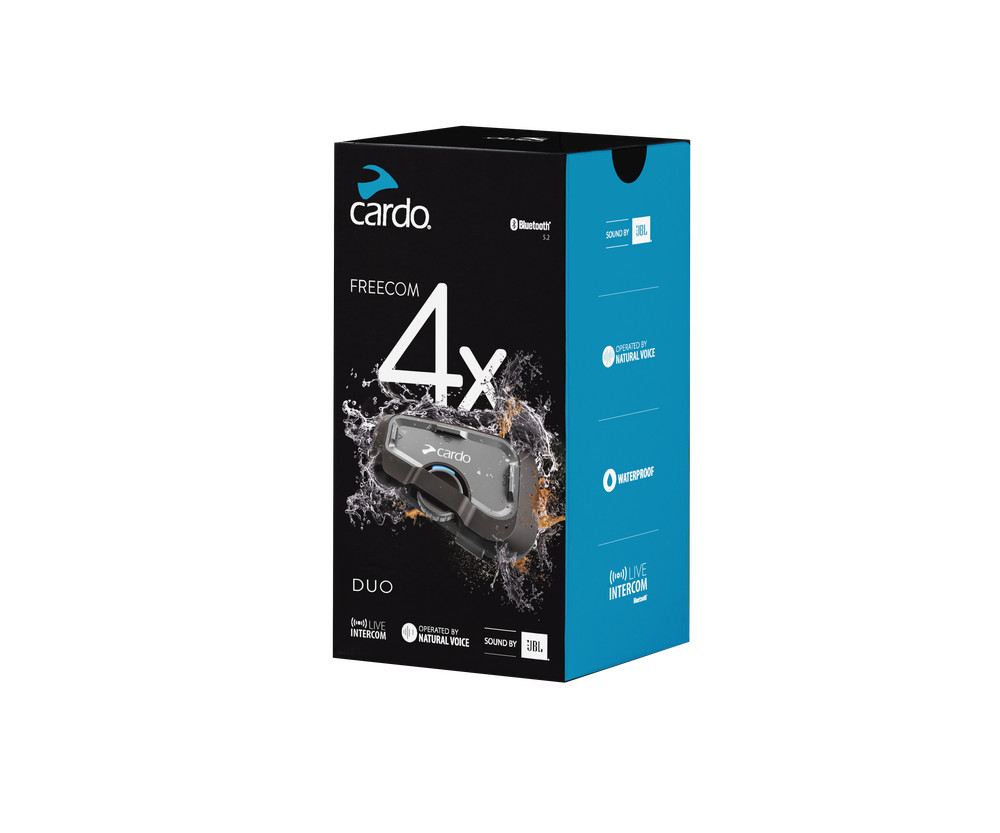 CARDO FREECOM 4X DUO BLUTOOTH HEADSET (2-PACK)