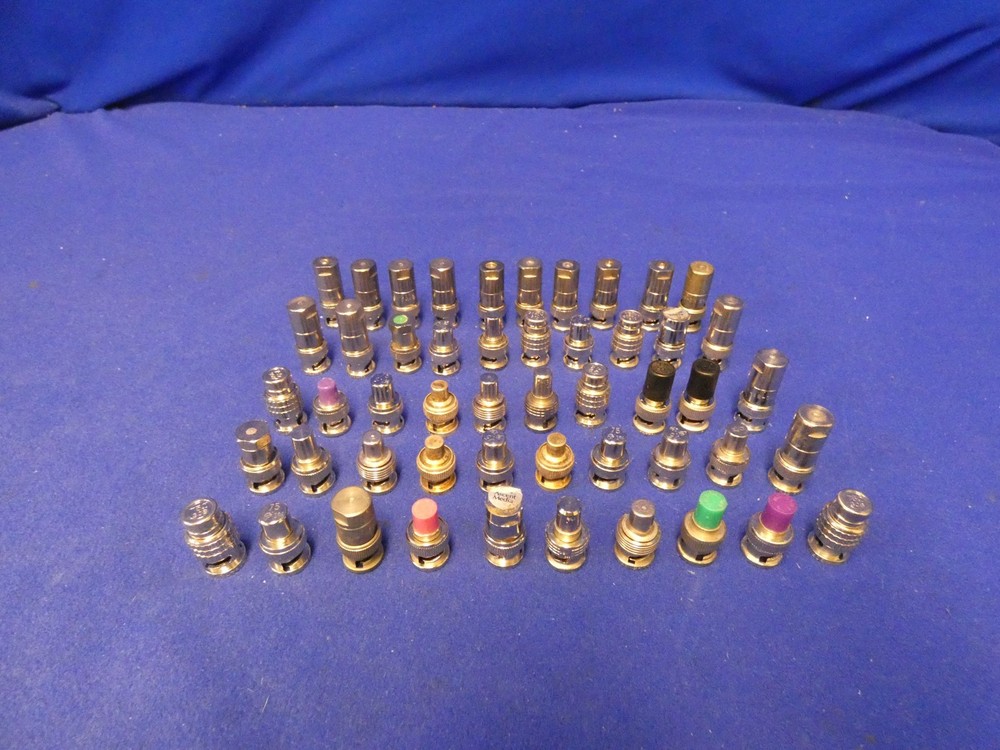Assorted 75 Ohm BNC Terminator Connectors Qty 50
