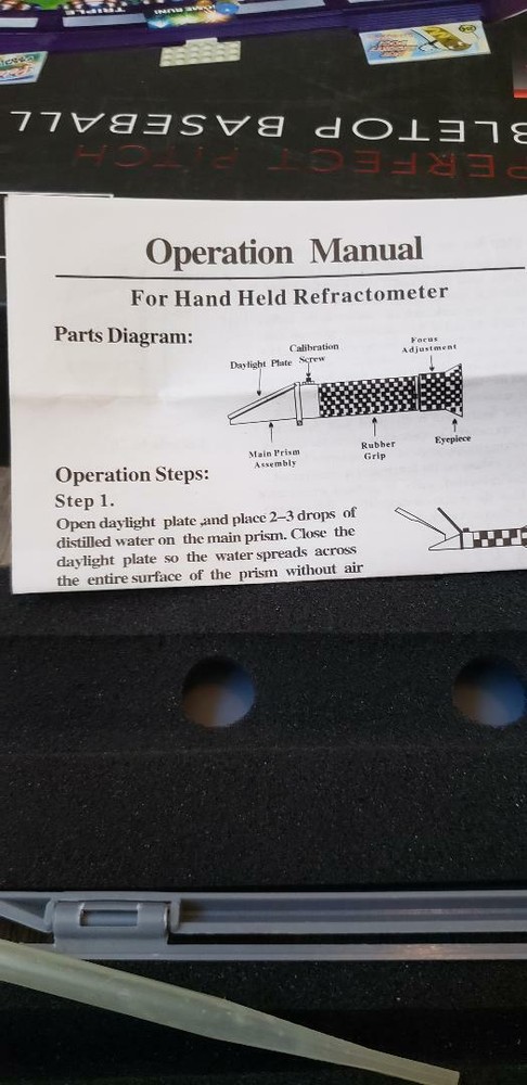 ATC PORTABLE HAND HELD REFRACTOMETER