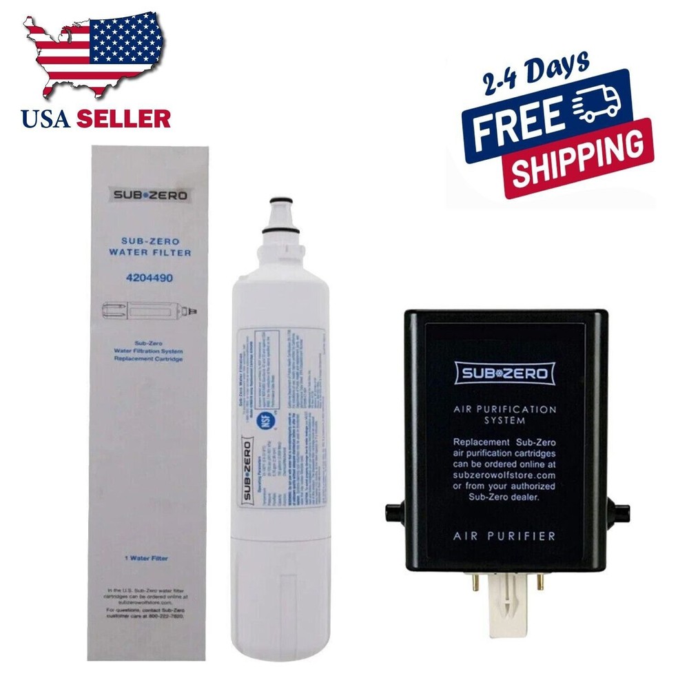 Sub-Zero 4204490 Water Filter and Air Cartridge 7042798 Combo Pack