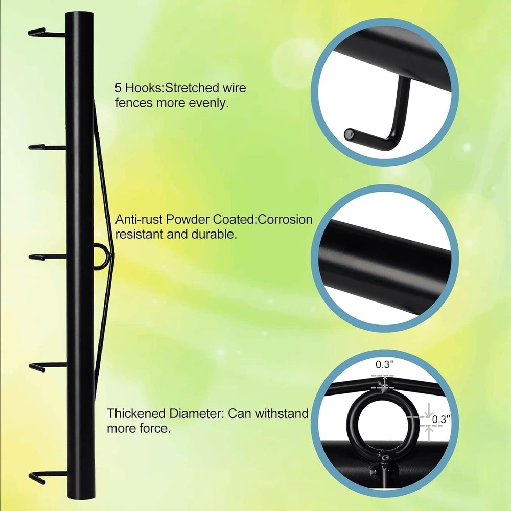Stretcher Bar Farm Tool for Pulling Installing Chain Link/Weld Wire Field Fence