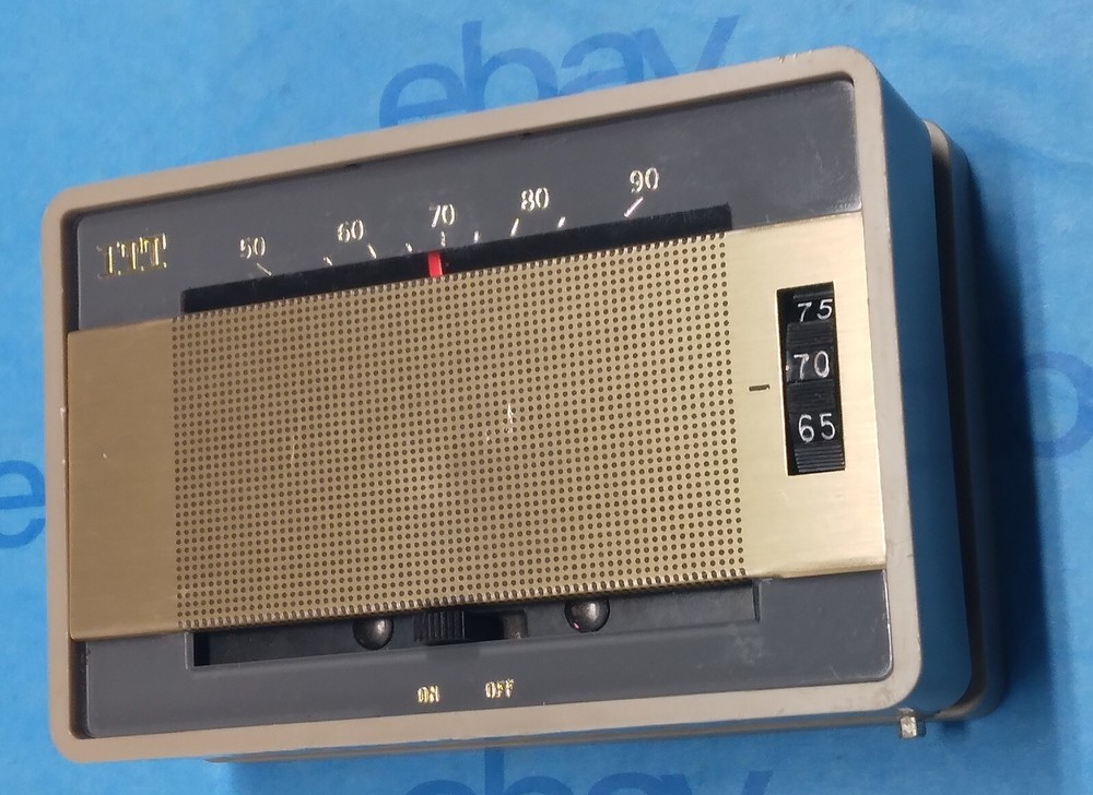 ITT Heat Thermostat T91P100 Model "A" - NOS