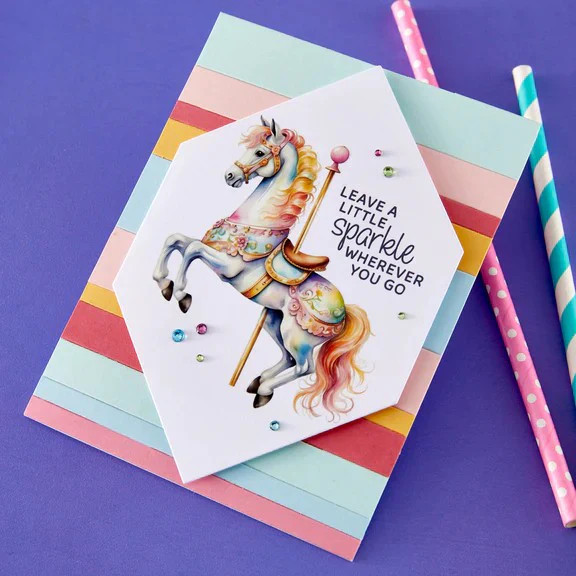 Spellbinders - Happiest Day Rub-On Sheets, SCSR-009