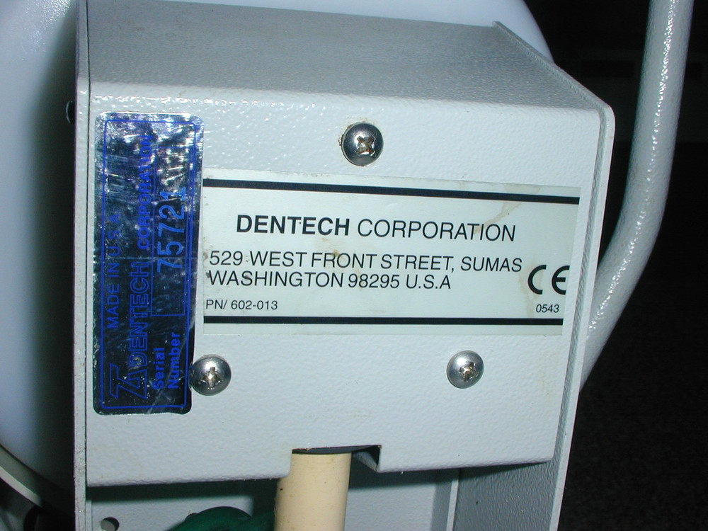 Dentech Post Mounted Cuspidor for Dental Unit Excellent