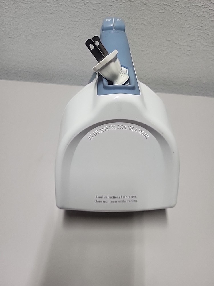 Hamilton Beach Durathon Nonstick Iron White/Sky Blue