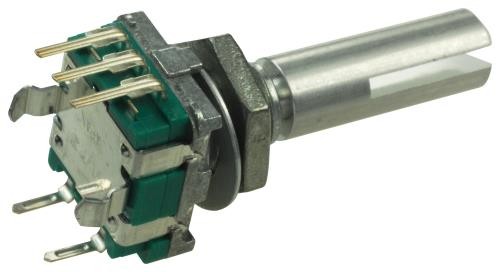 2PK ALPS ALPINE - EC11B152442D - Rotary Encoder, Mechanical, Incremental, 15 PP