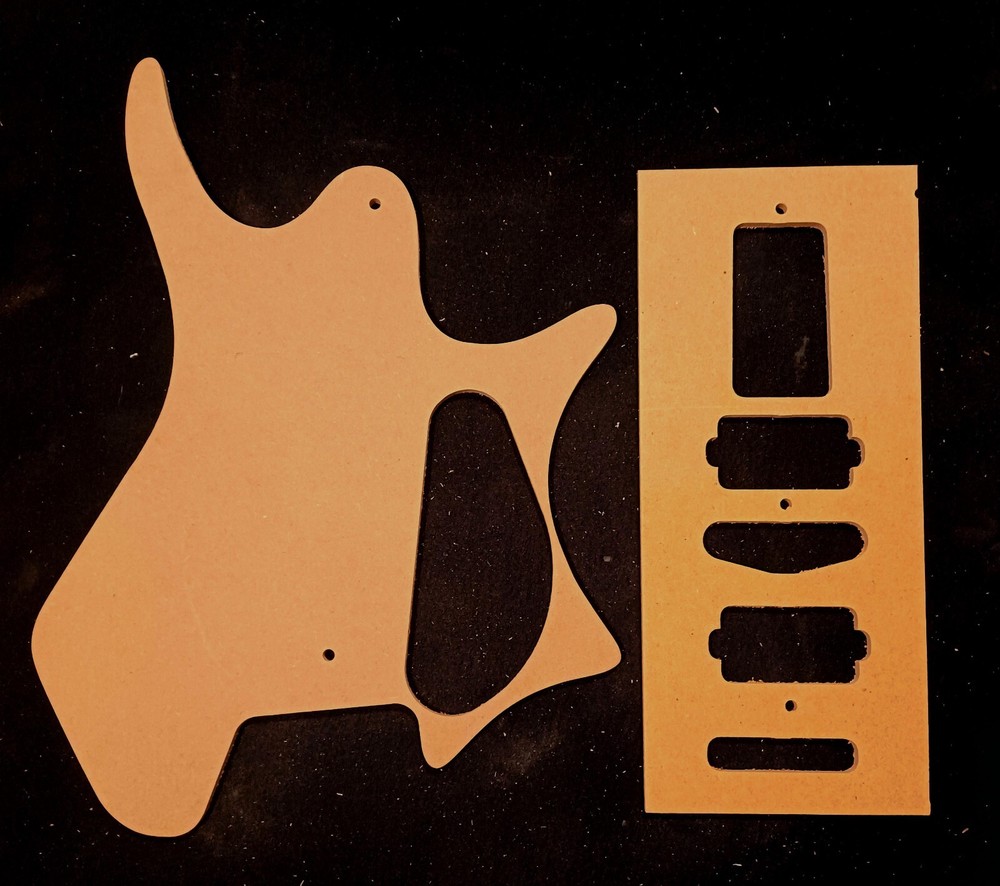 Guitar Template Set, Modular, Strandberg Guitar, CNC made