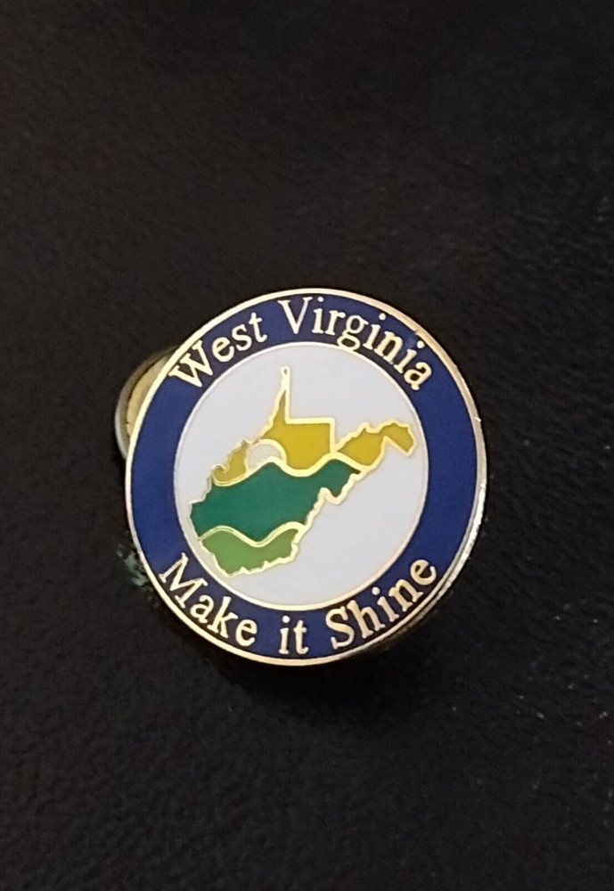 West Virginia Make It Shine Lapel Pin