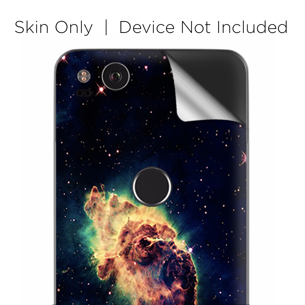 Google Pixel 2 Skins Decal Wrap Nebula 2 space galaxy