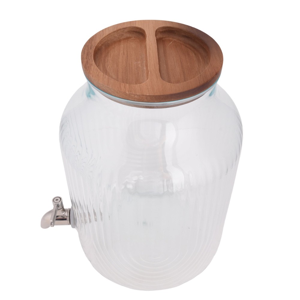 Plastic 2 gal Double Wall Beverage Dispenser