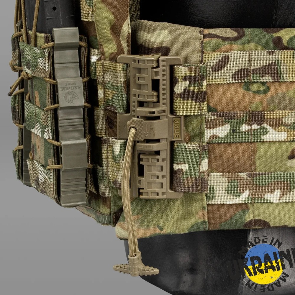 Ukrainian Plate Carrier STALKER Model 6 Multicam Quick Release MOLLE Vest
