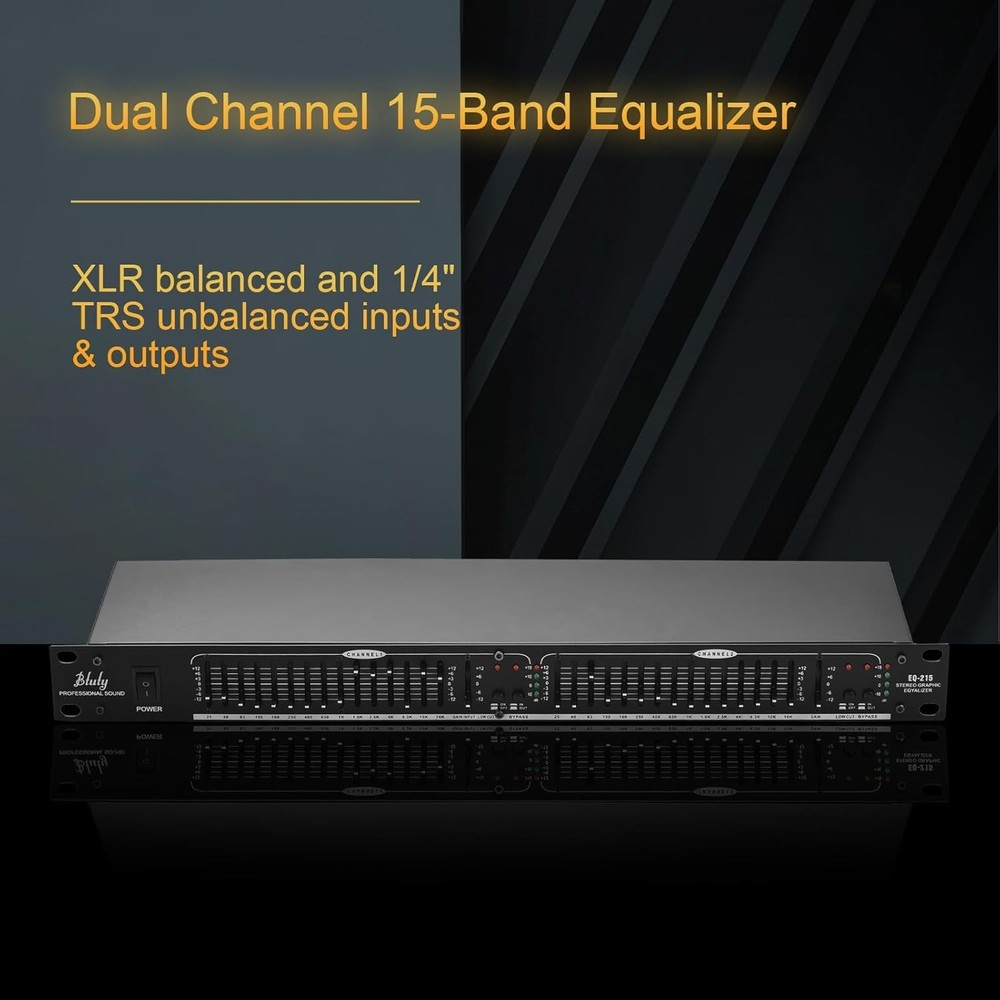 High-Quality 15-Band Stereo Graphic Equalizer =
