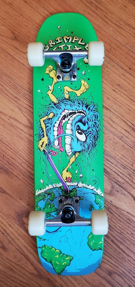 Grimple Stix Space Walker Complete Freestyle Skateboard