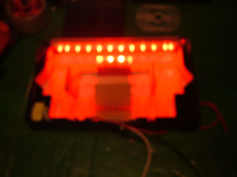 new exit sign red letter LED Exit Sign 120 new in the box