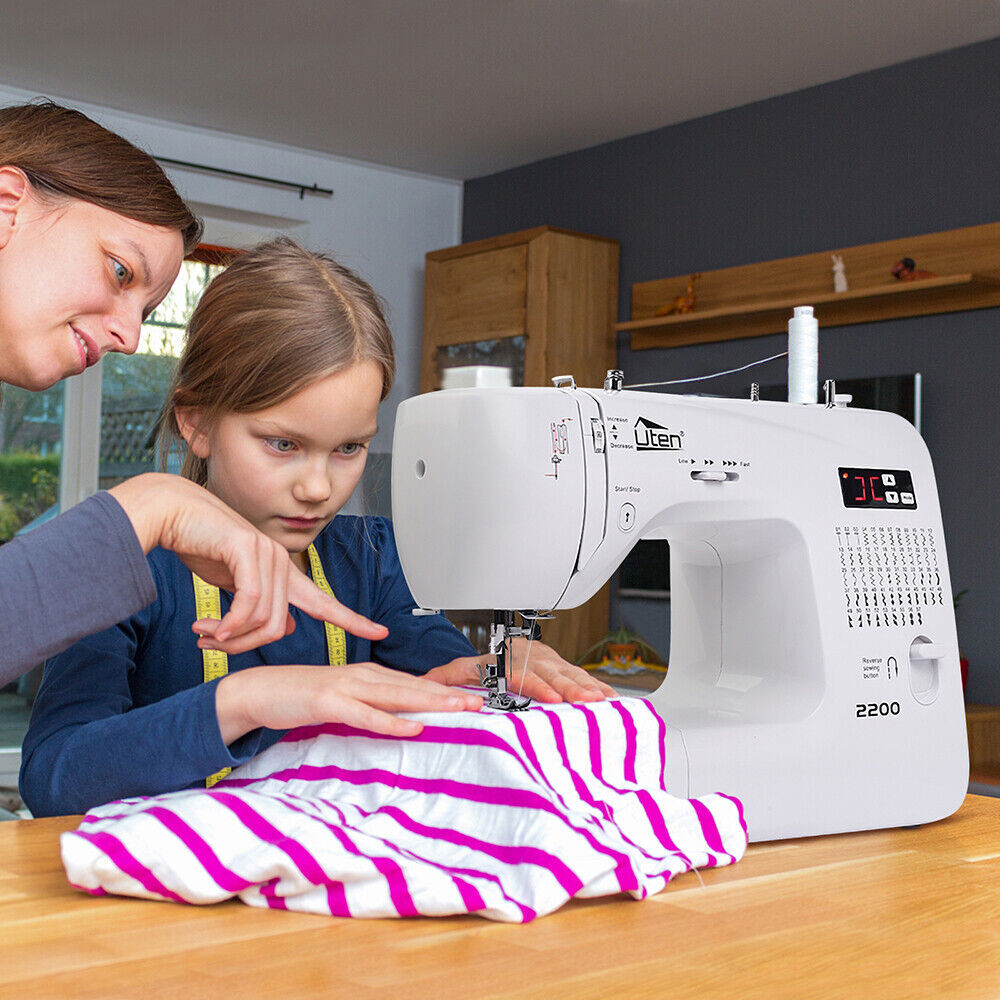 Computerized Embroidery Sewing Machine with 60 Unique Built-in Stitch