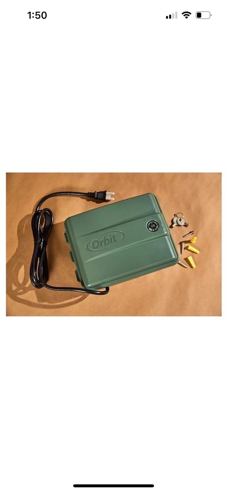 Orbit Easy-Set Logic Sprinkler Timer 57894 4-Station, 3 Programs & 12 Start Time