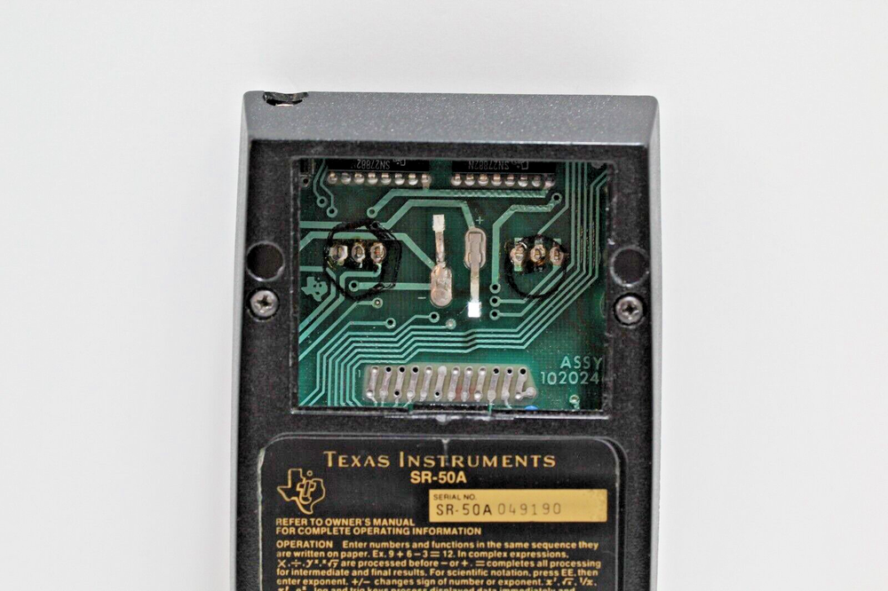 Texas Instruments SR-50A Vintage Calculator - Not Tested