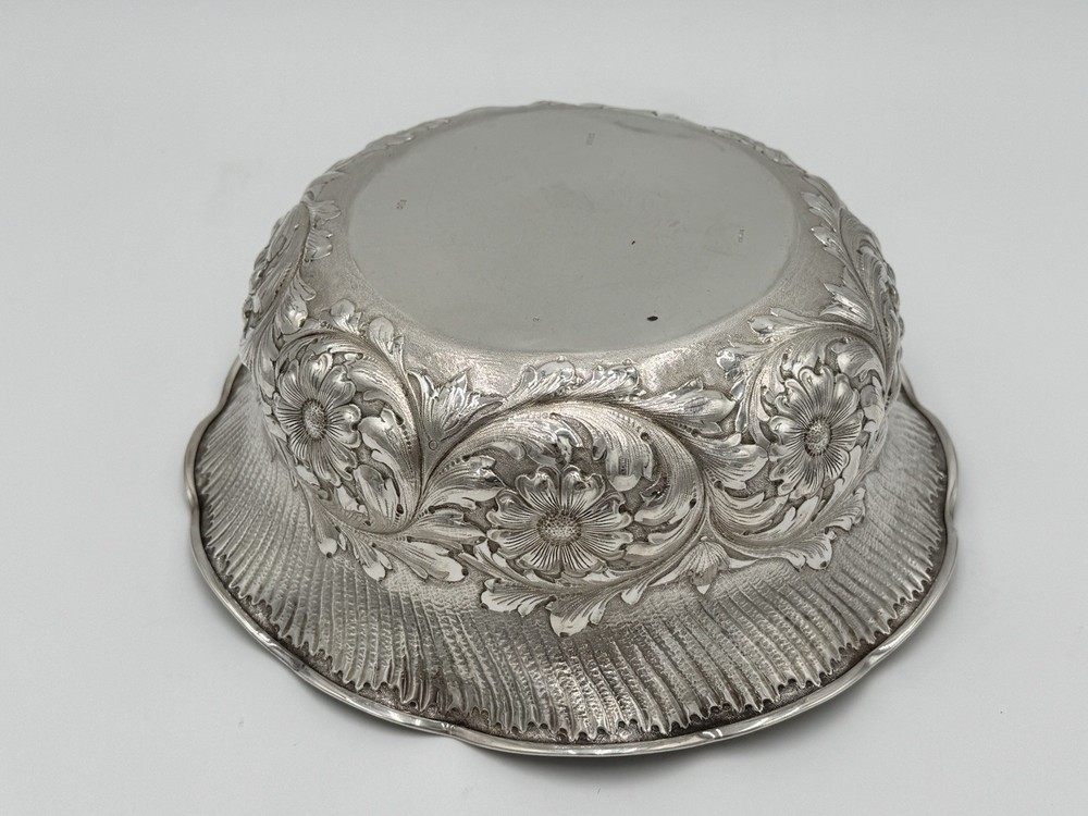 Antique Gorham Sterling Silver Repousse Bowl