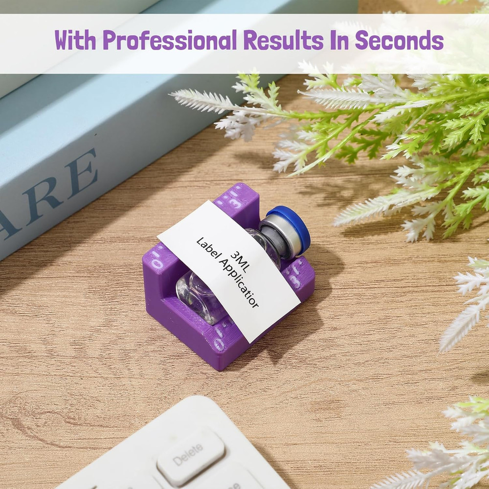 Vial Label Applicator 3Ml Bottle Labeling Application Tool for Small Jars Essent