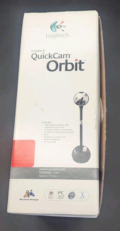 Logitech QuickCam Orbit Open Box New Old Stock
