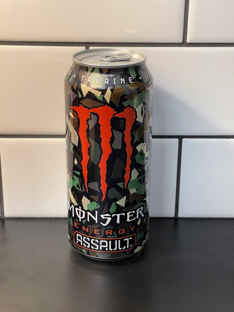Monster Energy Assault Full 16oz Can Canada 🇨🇦