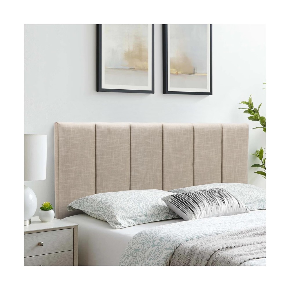 HAOBO Home Upholstered Headboard Foldable King Size Headboards Eastern King/C...