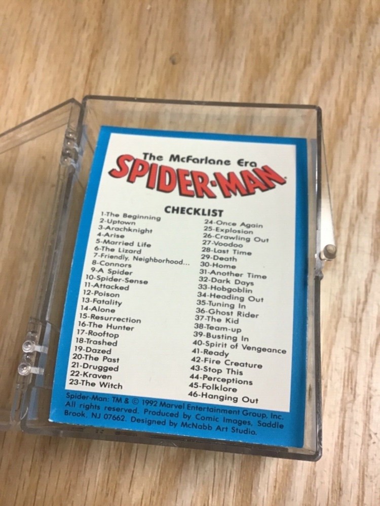 1992 Marvel Spider-Man Card Set