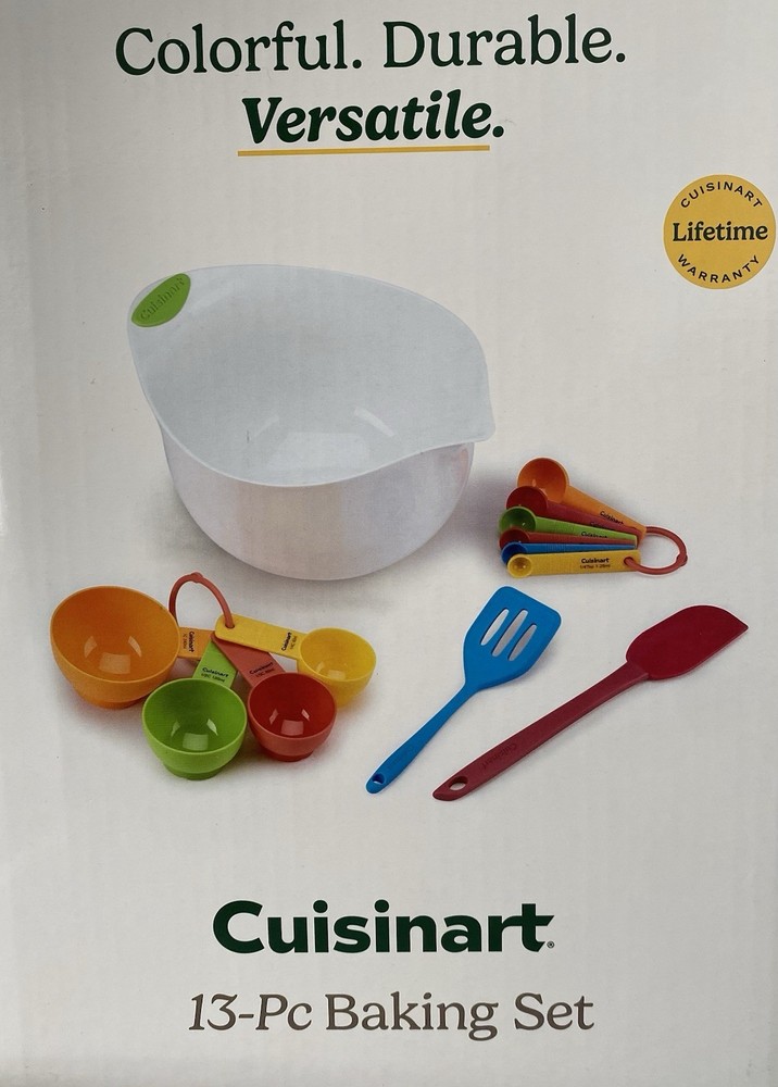 Cuisinart 13-Pc Baking Set Durable Dishwasher Safe