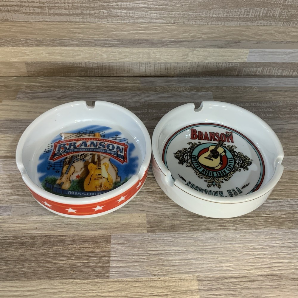 2 Branson Missouri Ashtrays