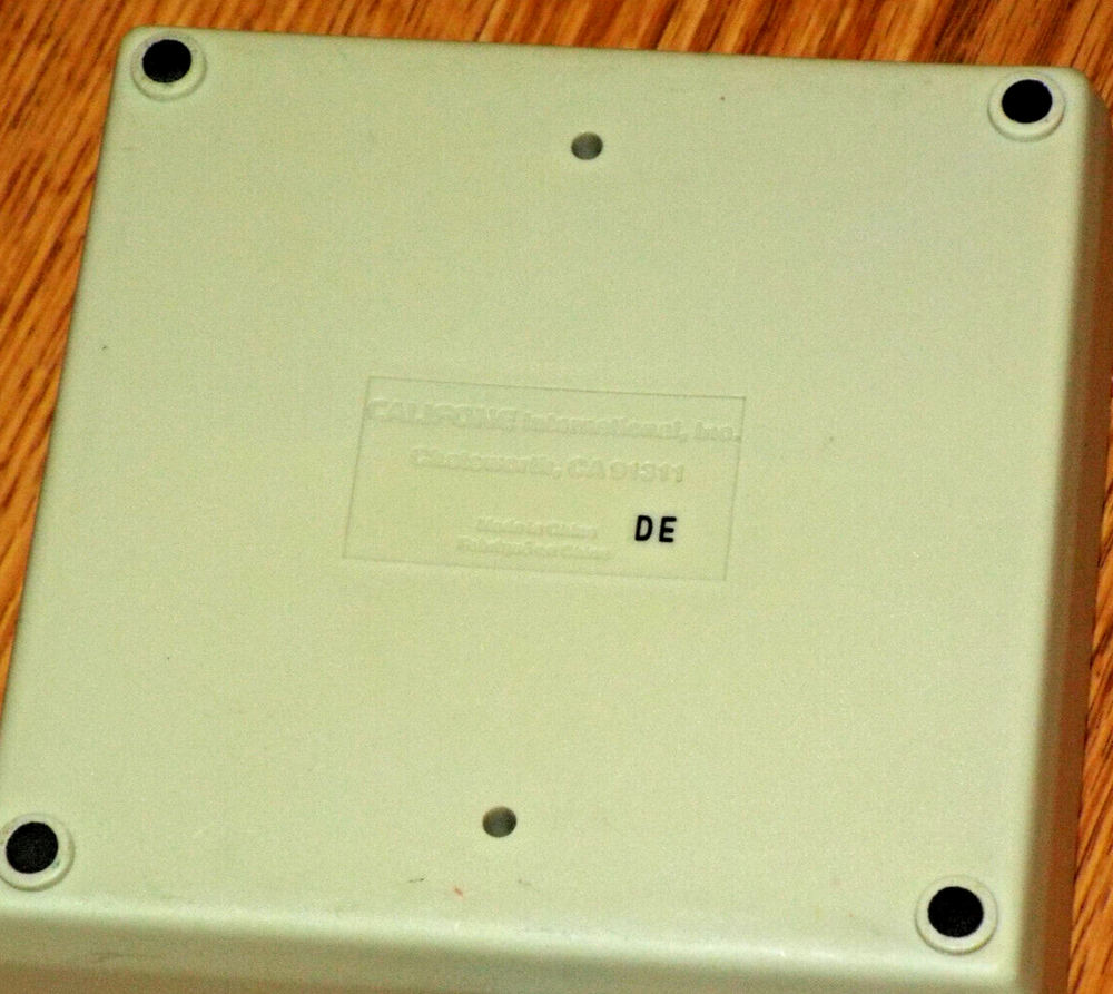 Califone 1218AV-PY Eight Position Jackbox with Volume Control, Beige